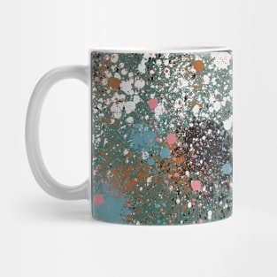 Pocket - INK SPLATTER DUST MULTI GREEN Mug